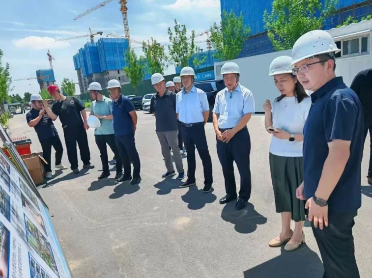 省住建厅专家组莅临威客电竞·启元项目调研指导