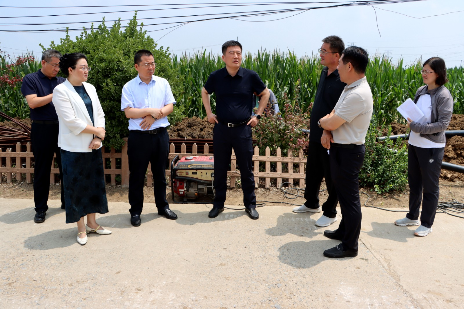 徐方坤到威客电竞调研