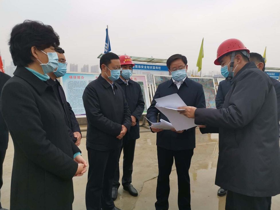 刘文强调研东方威客电竞城项目复工建设情况