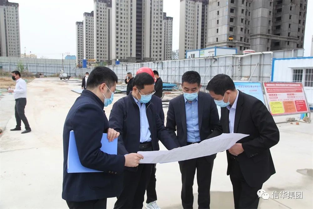 徐俊董事长督导威客电竞城区域复工复产情况