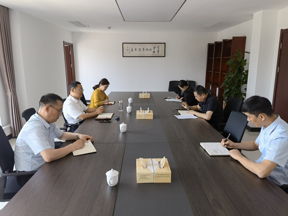 徐俊董事长到威客电竞金融控股公司开展座谈调研
