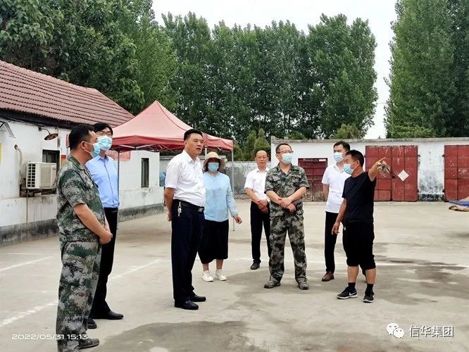 市委常委、纪委书记刘庆东到威客电竞中远公司“第一书记”派驻地张汪镇孔集村调研工作