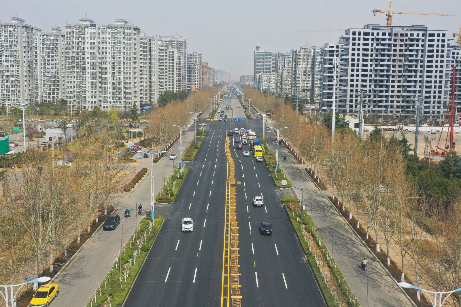 龙泉路善文街-赵楼街路面沥青覆铺提升工程完工!